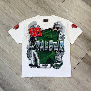 2009 NASCAR Dale Earnhardt Jr. #88 AMP Energy White T-Shirt - Size Youth Medium